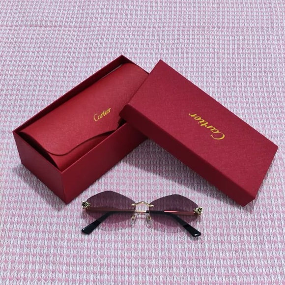 Cartier Rimless Panther Sunglasses - Picture 8 of 15